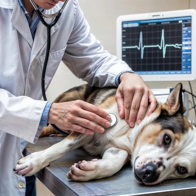 cardiologista para cães