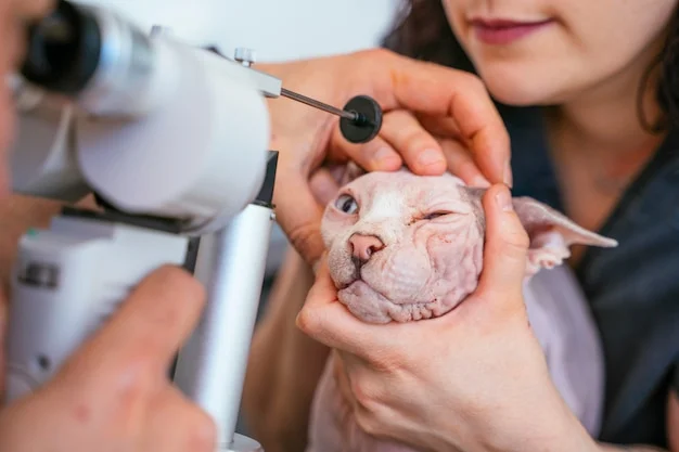 consulta com oftalmologista veterinário